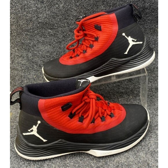 Jordan Ultra Fly 2 Gym Red Black White Mens Size 8.5 Basketball Shoes 897998-001 main image 10